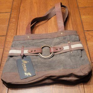 NWT Mona B Canvas handbag